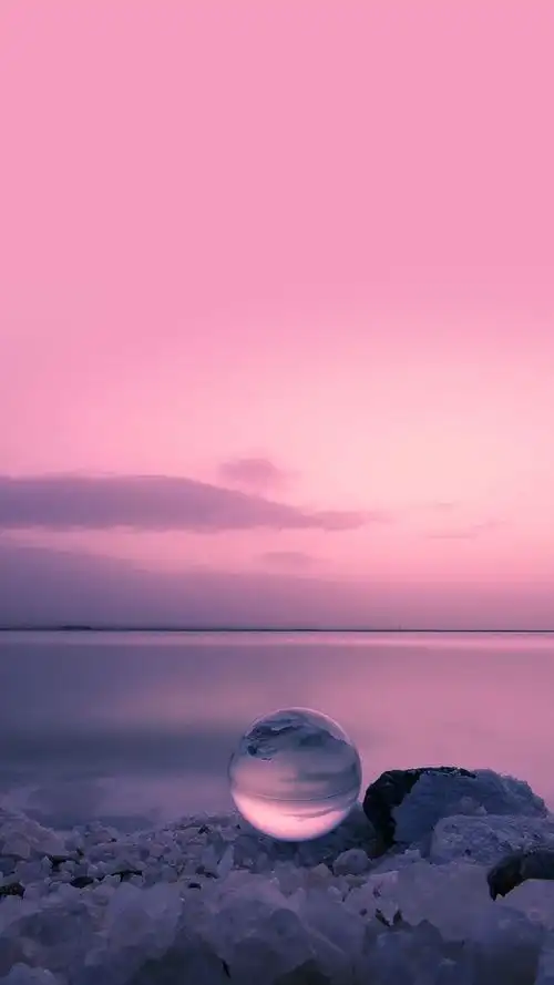 美景漂亮青海省海西州茶卡盐湖登陆华为手机屏保