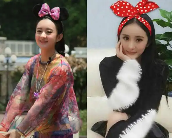 图小骨赵丽颖撞脸杨幂相似度高同台撞衫看谁更胜一筹