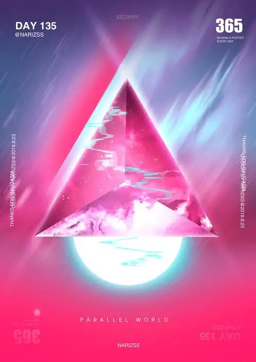 蒸汽波风格的尝试