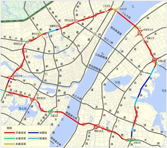 武汉市二环线交通评估及改善建议