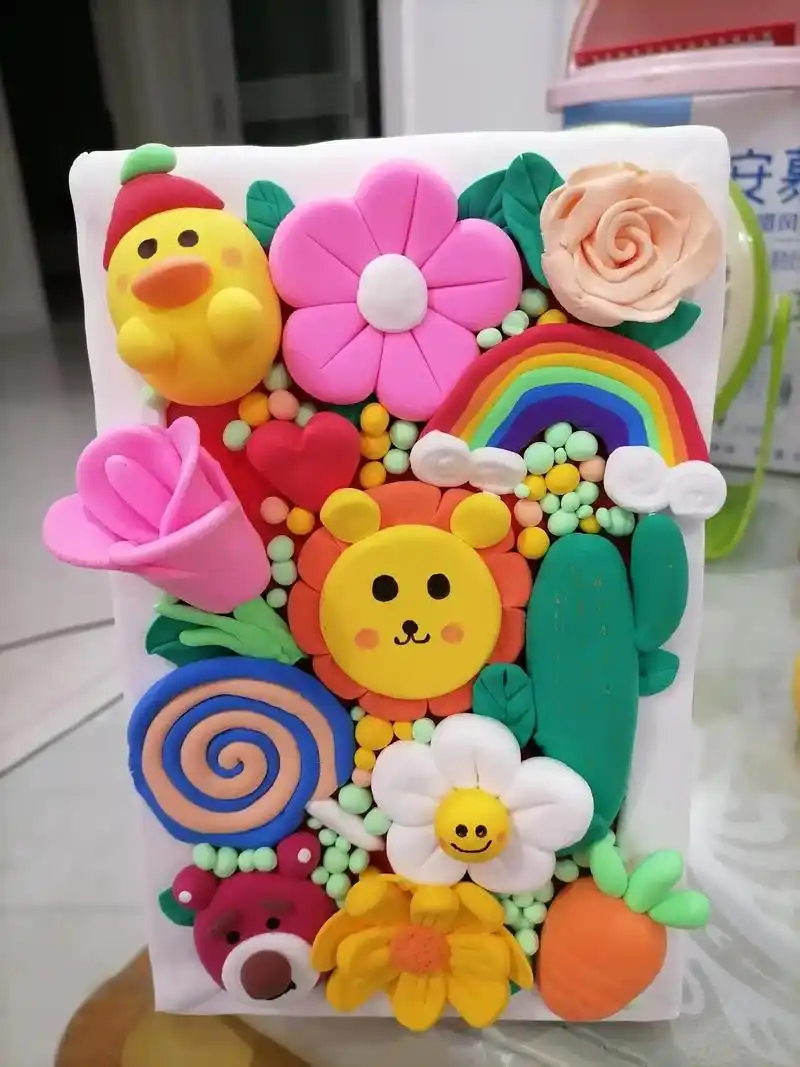 童心向党喜迎二十大#粘土手工#手抄报模板 - 抖音