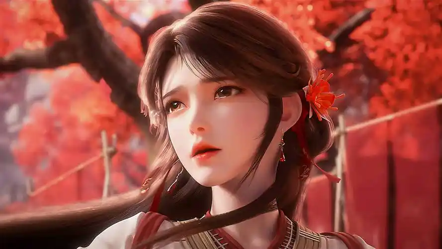 完美世界国漫女神高清壁纸火灵儿将在3月22日回归