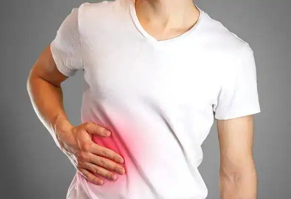 4,肝区部位疼痛