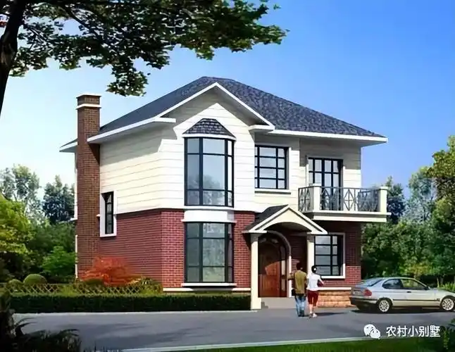农村受欢迎的10套二层别墅,造价仅20万,农村自建房不二选择
