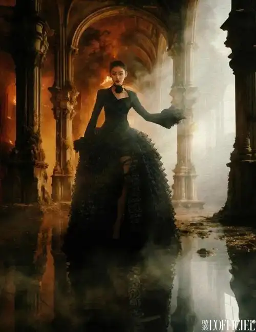 张天爱再登封面圈粉无数,靠演技征服金秀贤(图12)