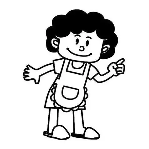 妈妈简笔画全身妈妈简笔画全身简单又漂亮