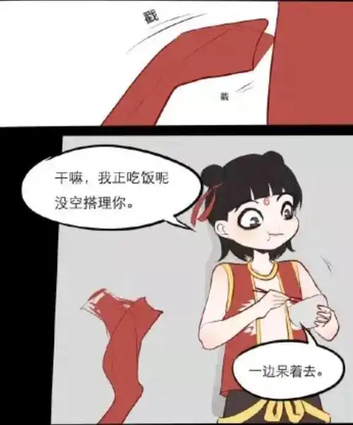 敖丙传:敖丙来找哪吒玩,却被混天绫意外捆住?