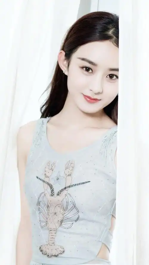 性感美女明星赵丽颖妩媚优雅个性写真