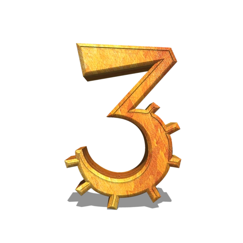 3d立体数字图片大全_3d立体数字高清png素材【免费下载】-90设计网