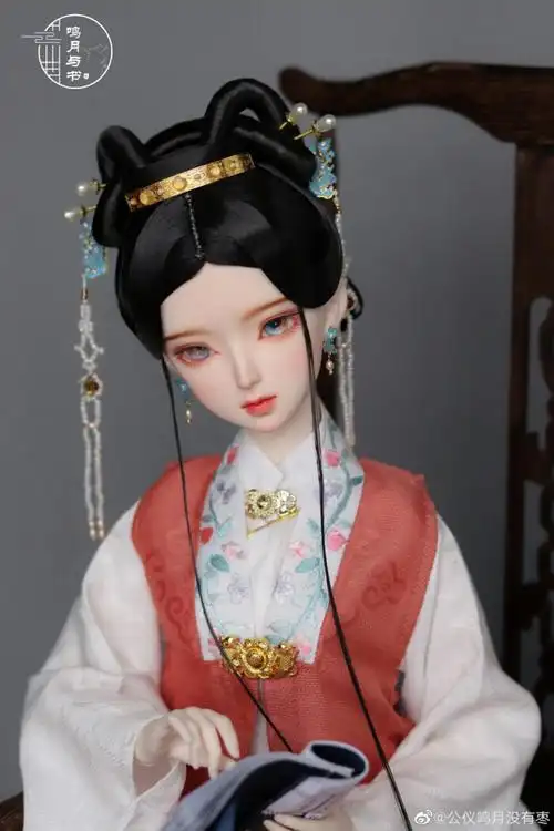 古风美人sd娃娃bjd玩具人偶壁纸萌物