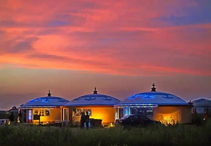 打开美篇看见你‖ 草原夜色美