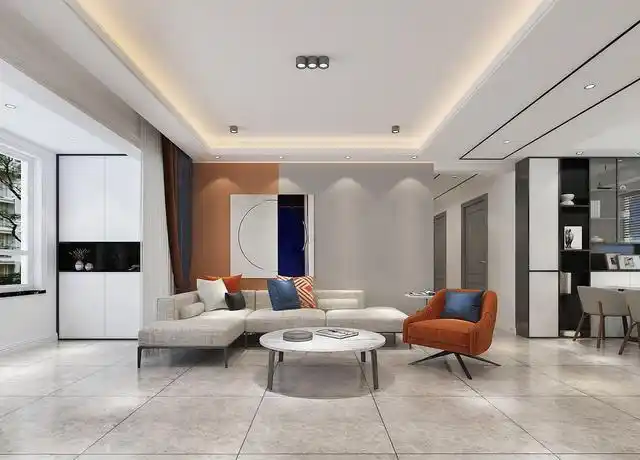 2021年客厅吊顶如何装修?设计师给出5种无主灯设计,超流行