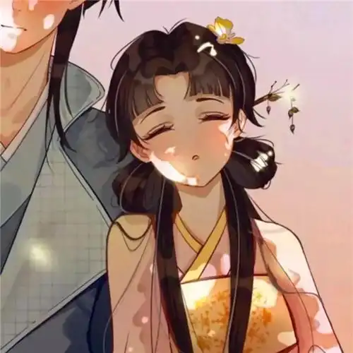 动漫cp古风情侣头像一对两张图片