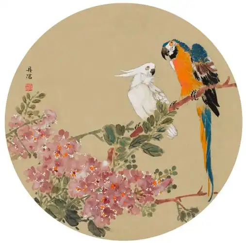 欣赏| 原丹阳没骨花鸟画74图 笔精墨妙 格调静雅