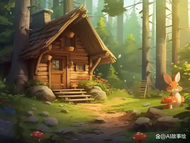 躲进森林里的小木屋