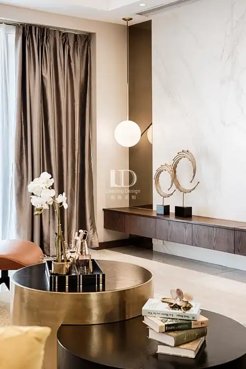 优雅的轻奢风格,精致的软装搭配