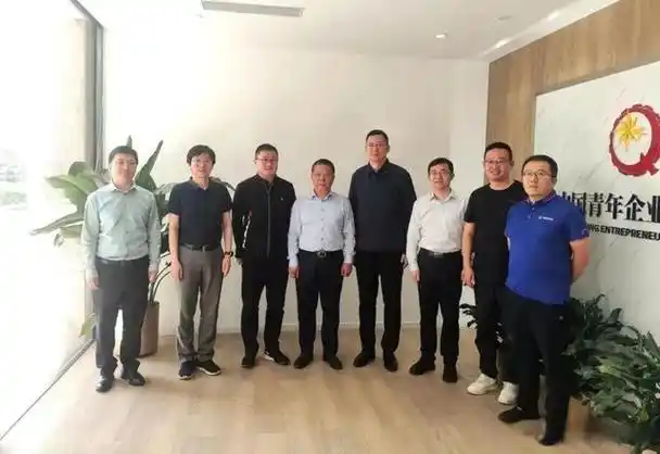 辽宁省青年企业家协会会长沈铁冬一行赴中国青年企业家协会交流