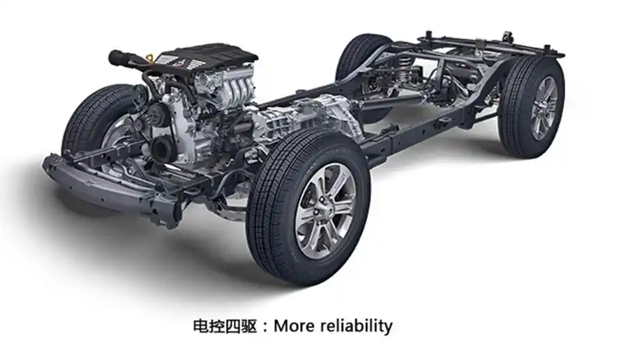 非承载式车身,分时四驱,后桥差速锁,十多万元玩越野就选哈弗h5