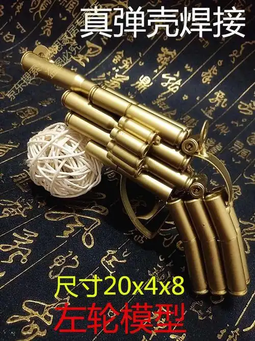 薰然子弹壳工艺品军事飞机坦克模型笔筒退役退伍军人大炮左轮焊接喷漆