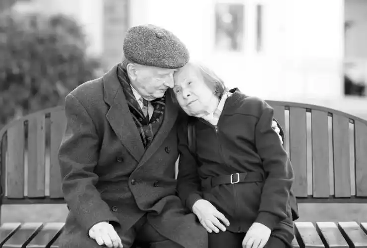 老年人夫妻的晚年生活图片