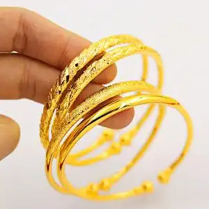 【光面黄金手镯实心图片】光面黄金手镯实心图片大全_好便宜网