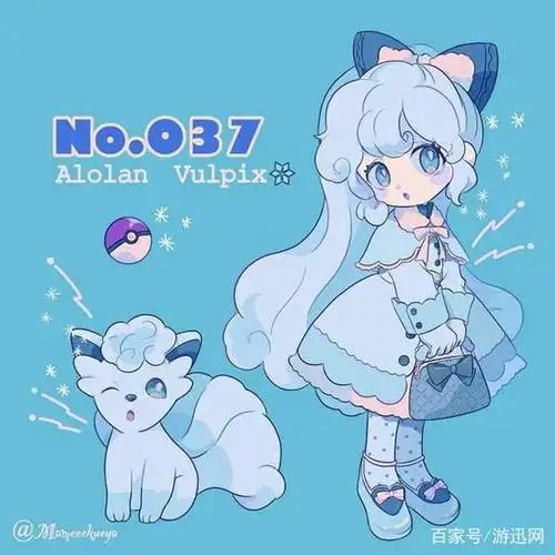 日本画师绘拟人化"精灵宝可梦" 变身萌妹俏皮又可爱