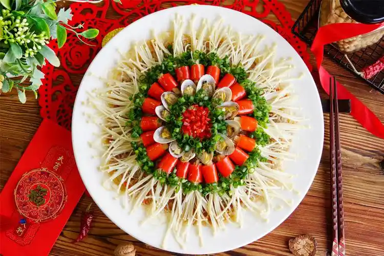 年夜饭的压轴菜,这几样简单一蒸,"花团锦簇"端上桌,团圆喜庆