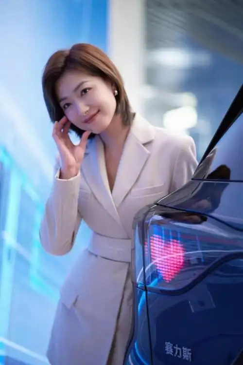 万茜亲眼目睹大号美女华为问界m9小心心已为您点亮