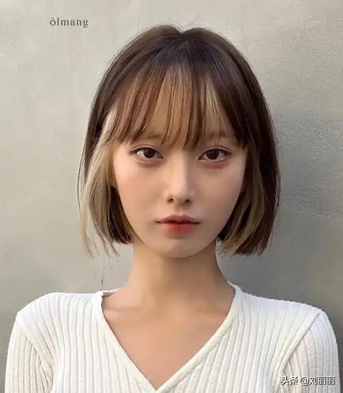 2020年流行发型女短发圆脸图片女短发2020流行短发圆脸