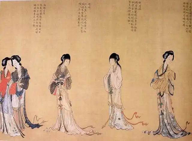 明代长卷仕女画《千秋绝艳图》