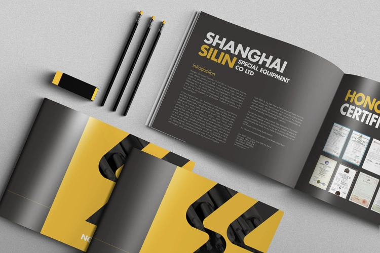 外贸企业画册设计