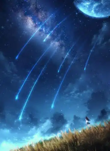 二次元星空洛天依壁纸