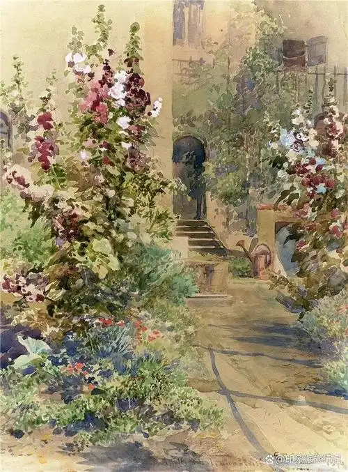 英国艺术家康普顿的清新唯美风景画