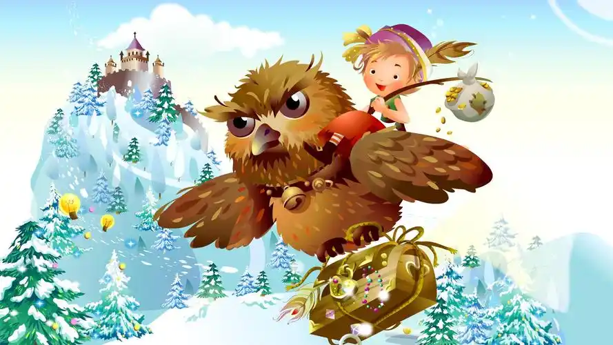 矢量童话壁纸(一)1 - 1920x1080