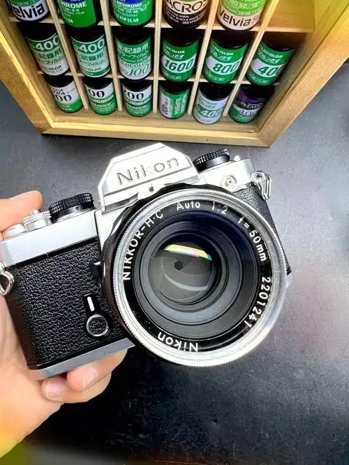 尼康nikonfm三花版胶片单反相机
