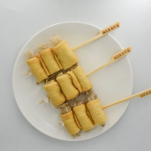 油豆皮金针菇串关东煮串串火锅麻辣烫烧烤半成品便利店同款食材