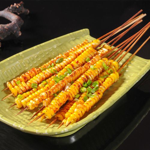 玉米东邦小串100串油炸新鲜速冻烧烤串食小吃新鲜玉米