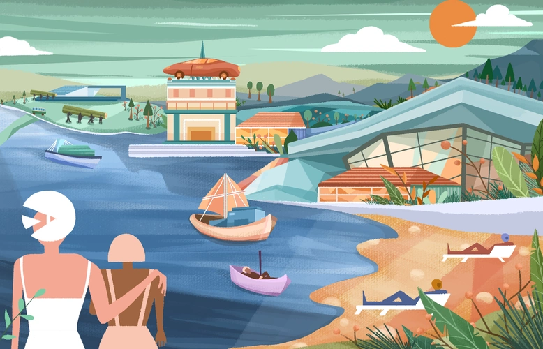 海景|插画|商业插画|stevenlinx - 原创作品 - 站酷 (zcool)