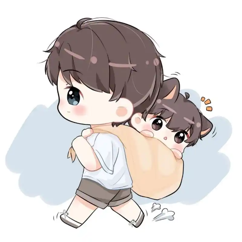 某某:q版江添和盛望,太可爱了吧07 图源来自vb画师:   三水末