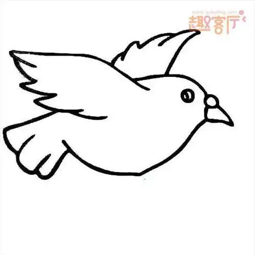 空中动物简笔画简单