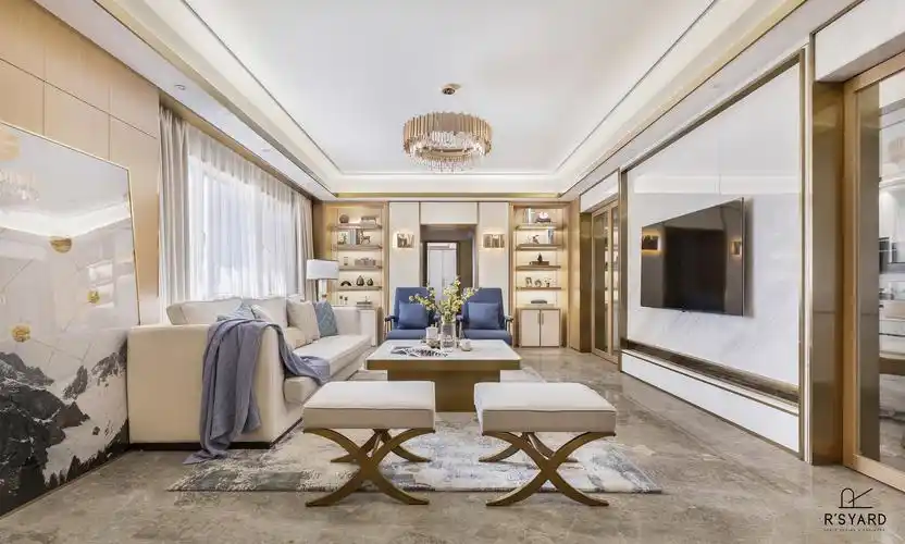 中铁尚城郦苑现代简约装修效果图