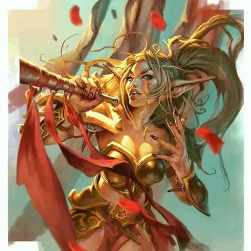 国色天香看看那些炉石传说的美女们