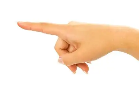 手臂按下按钮图片