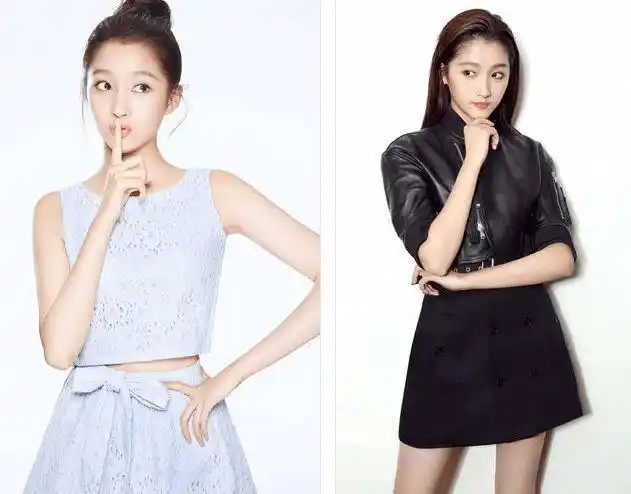 对比关晓彤以前的照片关晓彤近照,自从关晓彤与鹿晗恋情公布之后