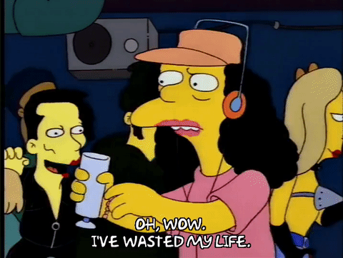 辛普森一家耳机跳舞听gif动图_动态图_表情包下载_soogif