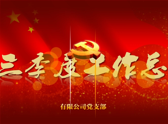 党支部工作汇报精美ppt作品.pptx