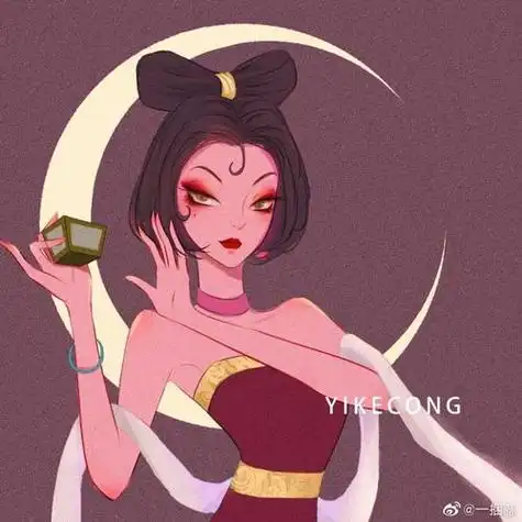 一根葱手绘头像妲己纣王 手绘头像图片大全 -【爱个性】