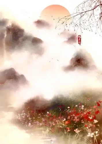 边框/文字背景/古风名片/手写素材