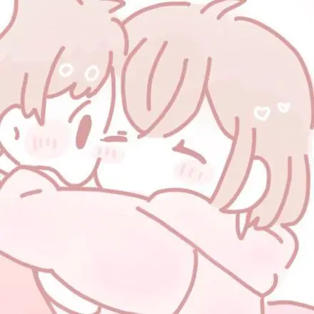 少女少男动漫情侣头像一对 超可爱的