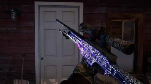 作为大狙中能和龙狙叫板的皮肤,"永恒之枪"就算是战痕累累级的高磨损